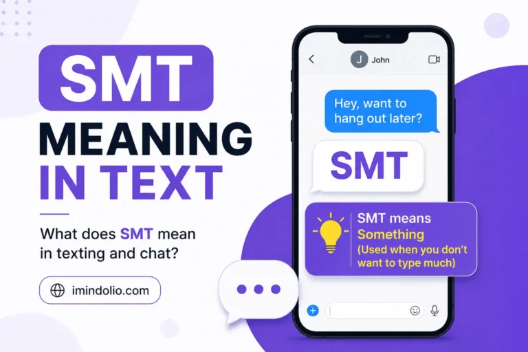 smt meaning in text