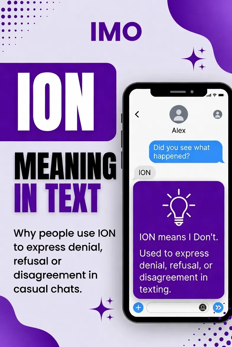 ION Meaning in Text