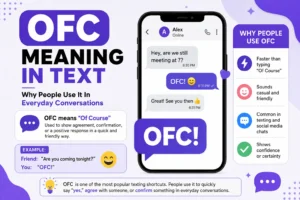 OFC Meaning In Text