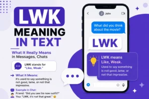 LWK Meaning in Text