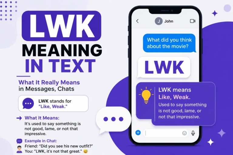 LWK Meaning in Text