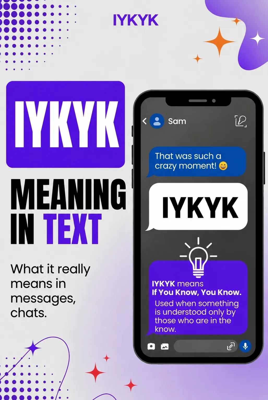 IYKYK Meaning in Text