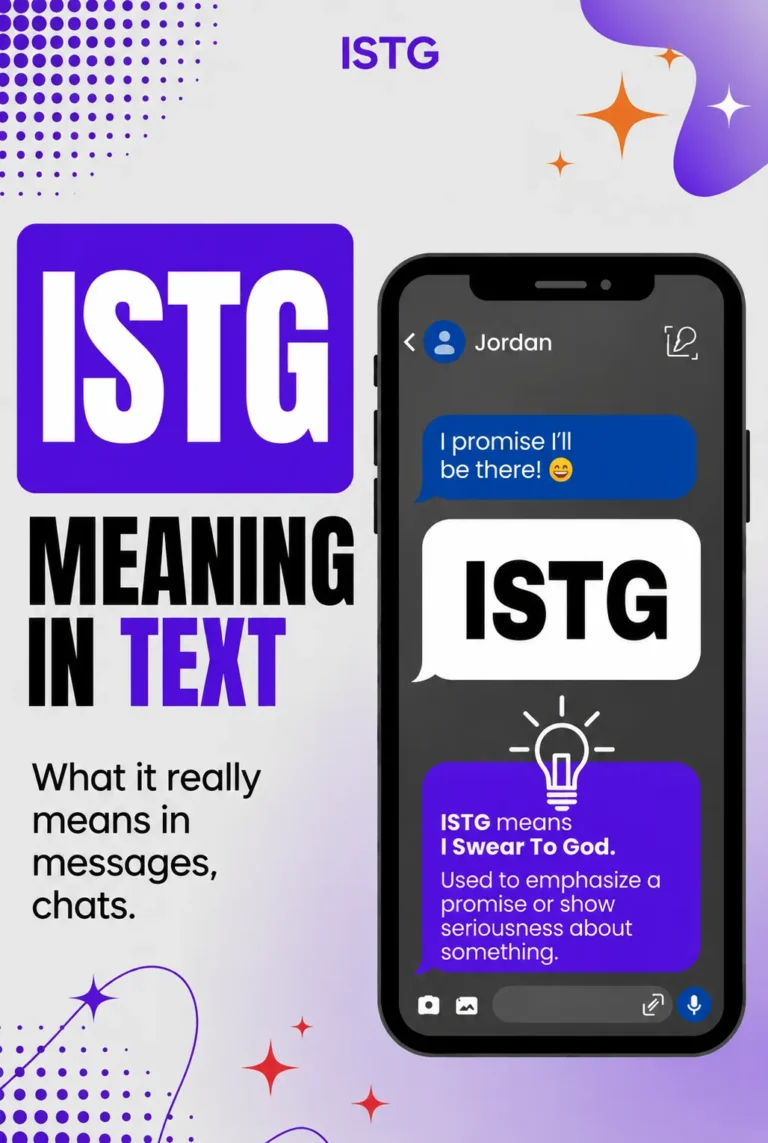 ISTG Meaning in Text