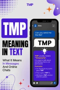 TMP Meaning In Text