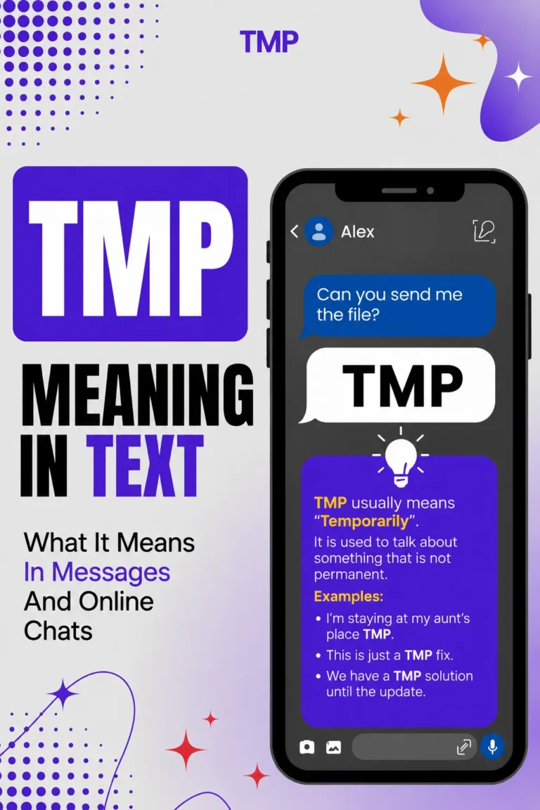 TMP Meaning In Text