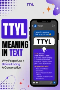 TTYL Meaning In Text