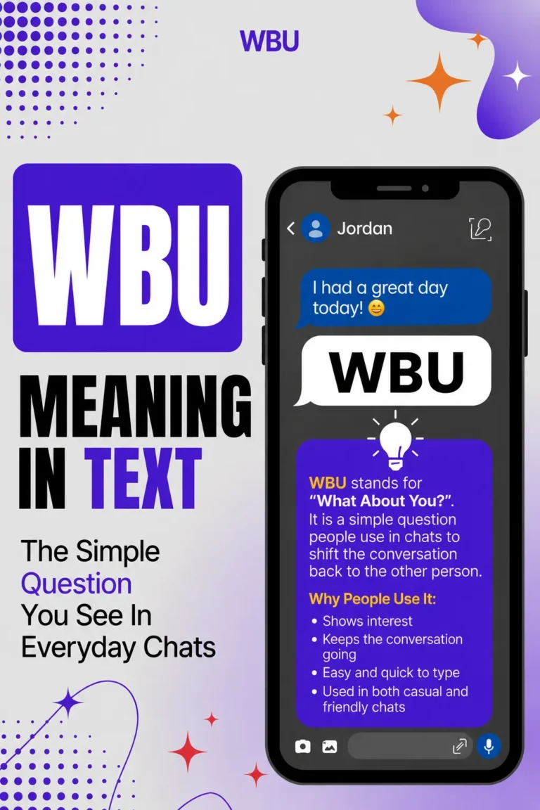 WBU Meaning In Text