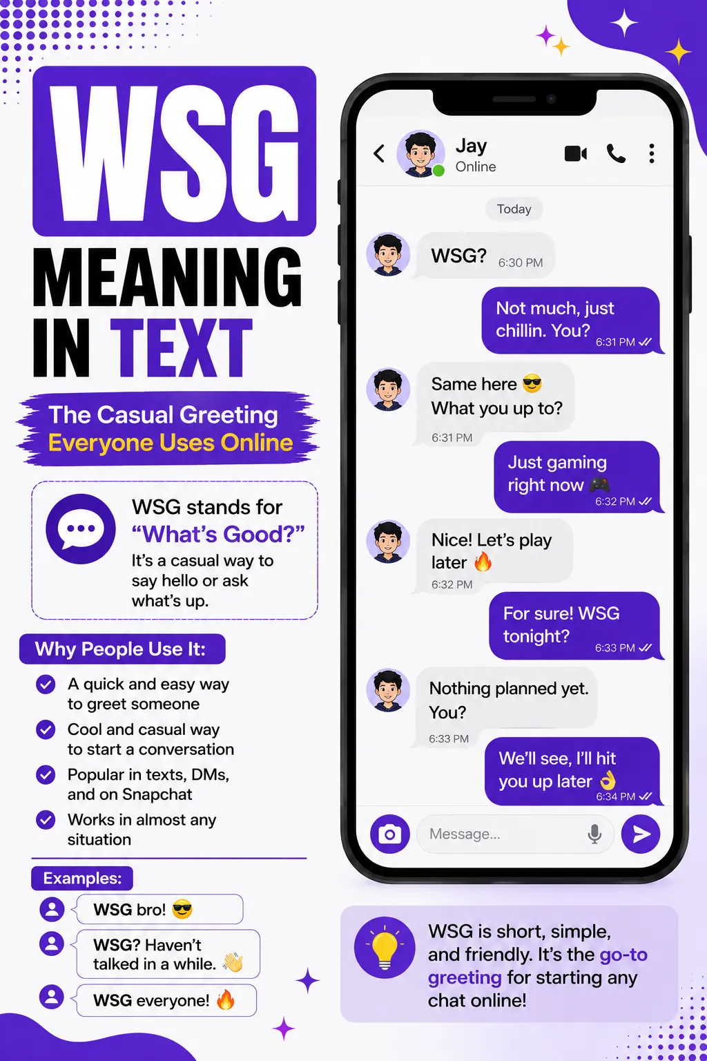 WSG Meaning In Text