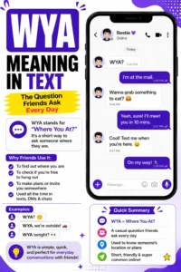 WYA Meaning In Text