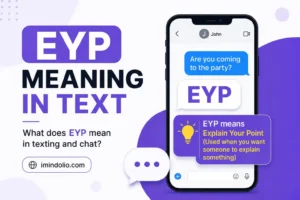 EYP Meaning in Text