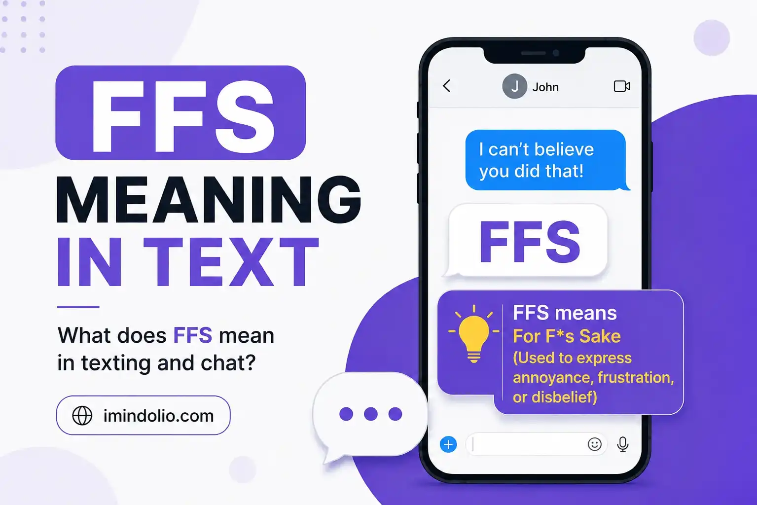 FFS Meaning in Text