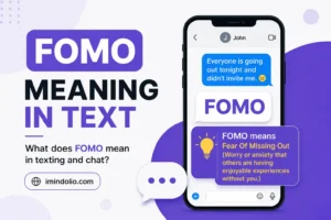 FOMO Meaning in Text