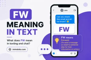 FW Meaning in Text