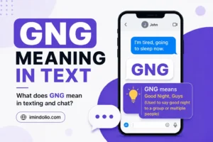 GNG Meaning in Text