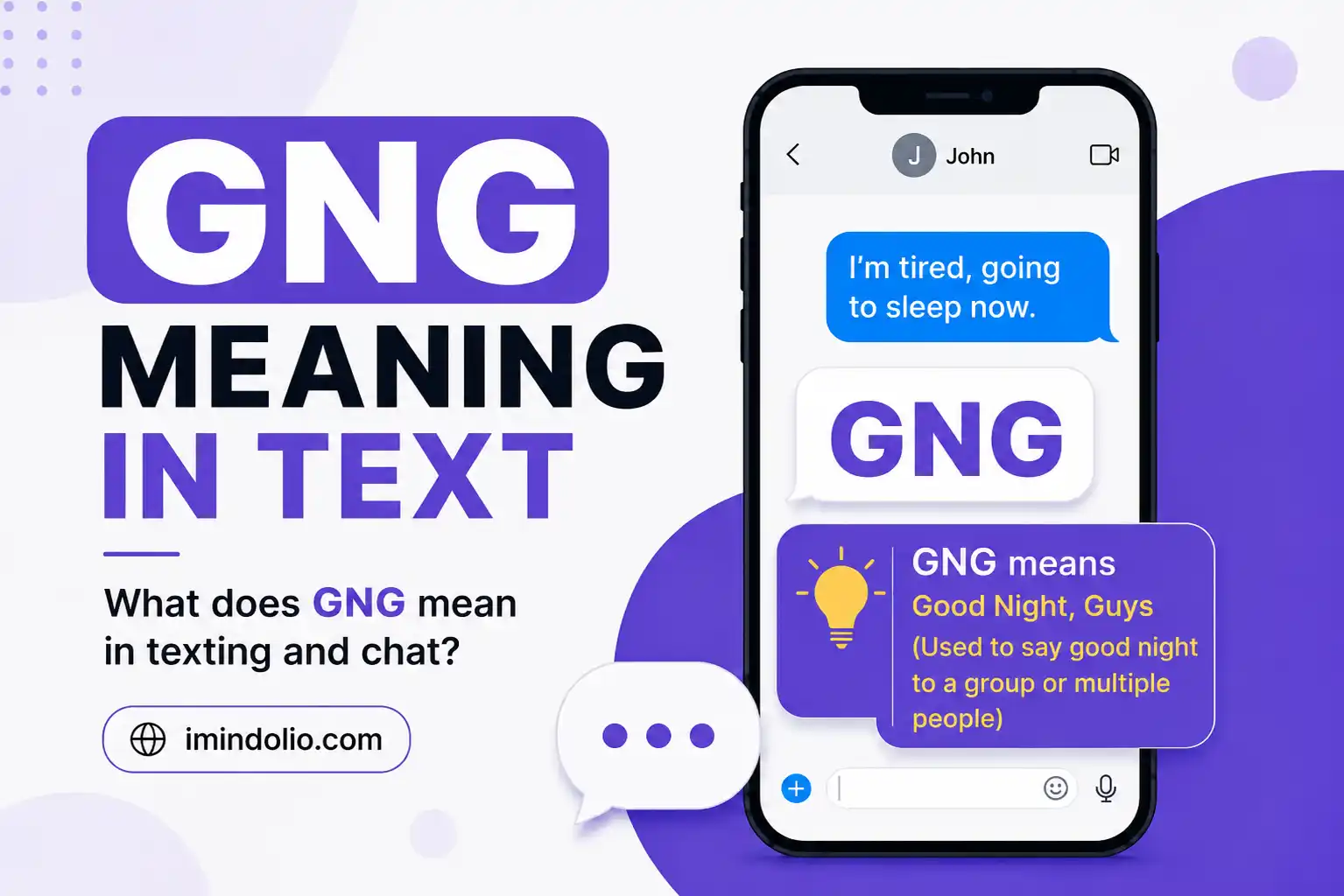 GNG Meaning in Text