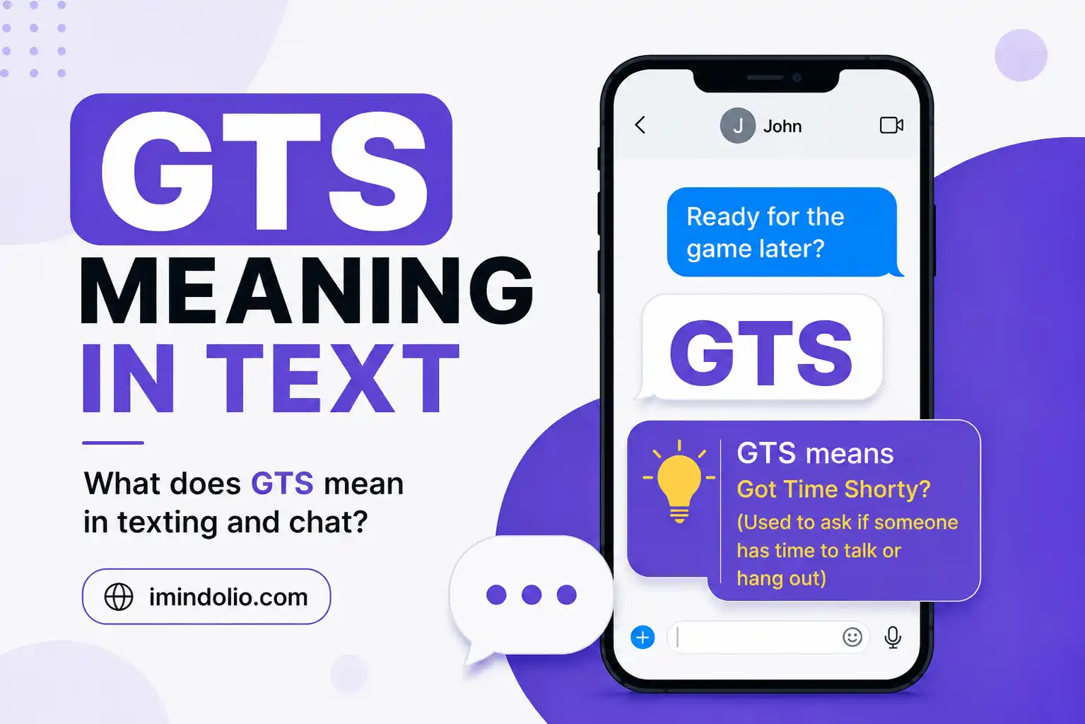 GTS Meaning in Text