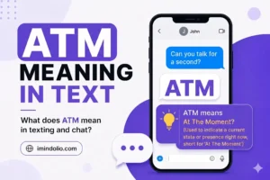 ATM Meaning in Text