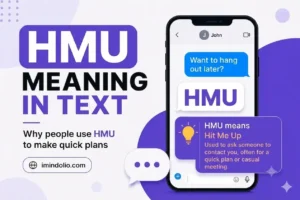 HMU Meaning in Text